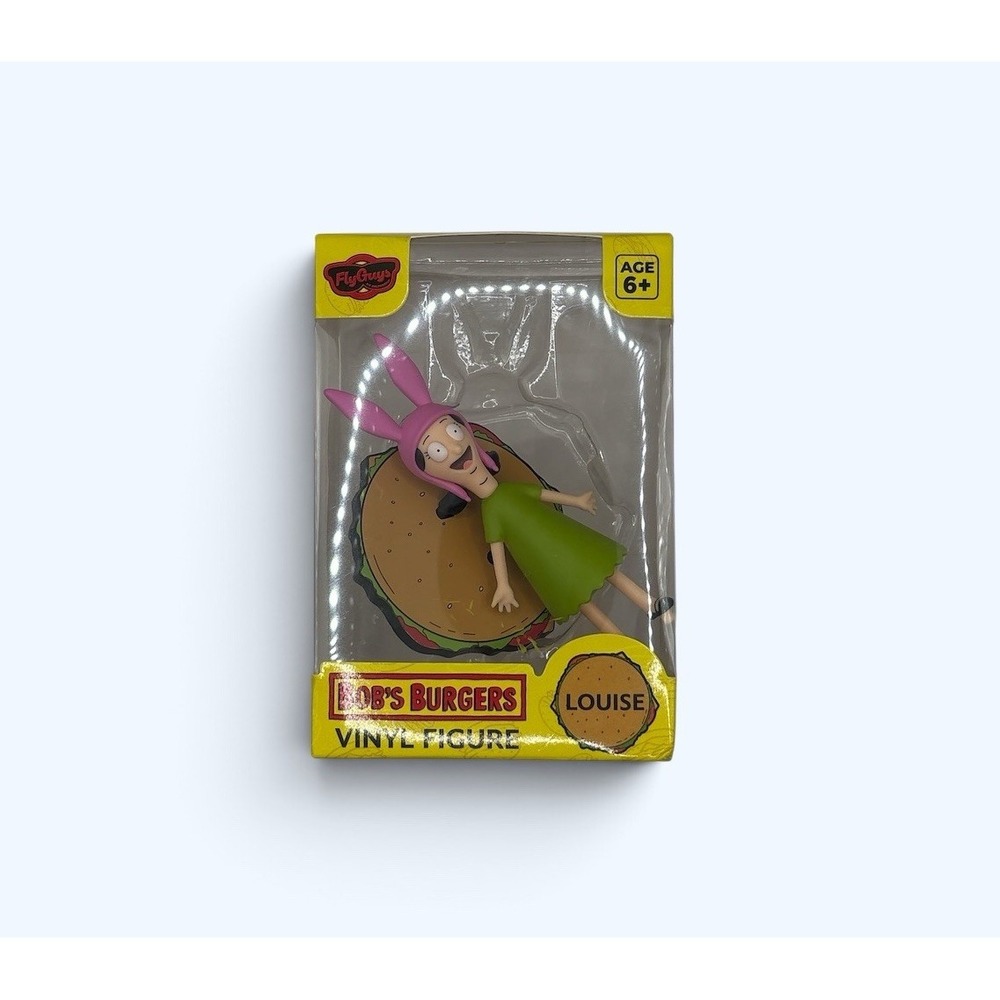 Bob's Burgers Louise Belcher 4" Vinyl Figure CultureFly FlyGuys NEW Collectible